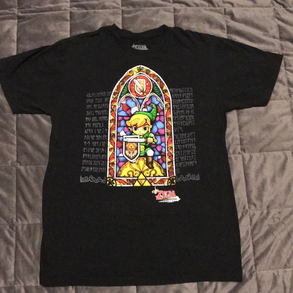 The legend of Zelda stained glass